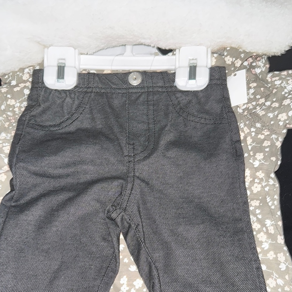 NWT Jessica Simpson 3 Piece outfit - Fleece Jacket, Jeggings and shirt sz 2T - Picture 5 of 6